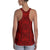 Polynesian Symmetry Red Hawaii Women's Racerback Tank Top - Polynesian Pride