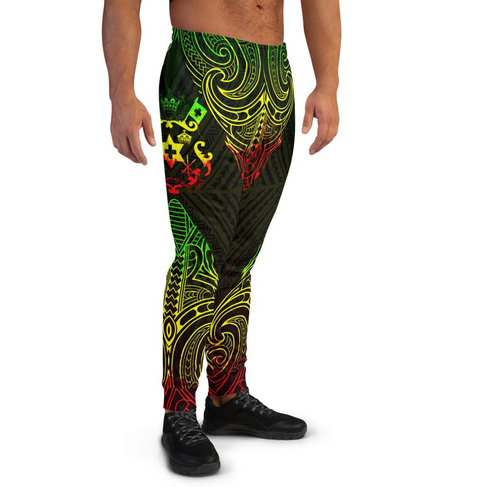 Tonga Sweatpant - Polynesian Patterns Reggae Color - Polynesian Pride
