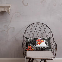 Tokelau Polynesian Pillow - White Plumeria - Polynesian Pride