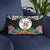 Niue Pillow - Coat Of Arms With Tropical Flowers - Polynesian Pride