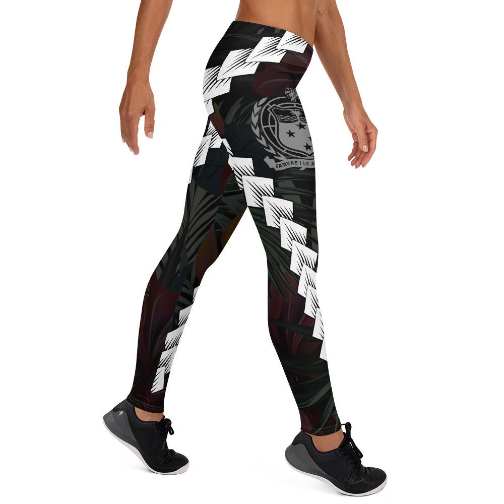 Samoa Polynesian Women Legging - Chain Polynesian - Polynesian Pride