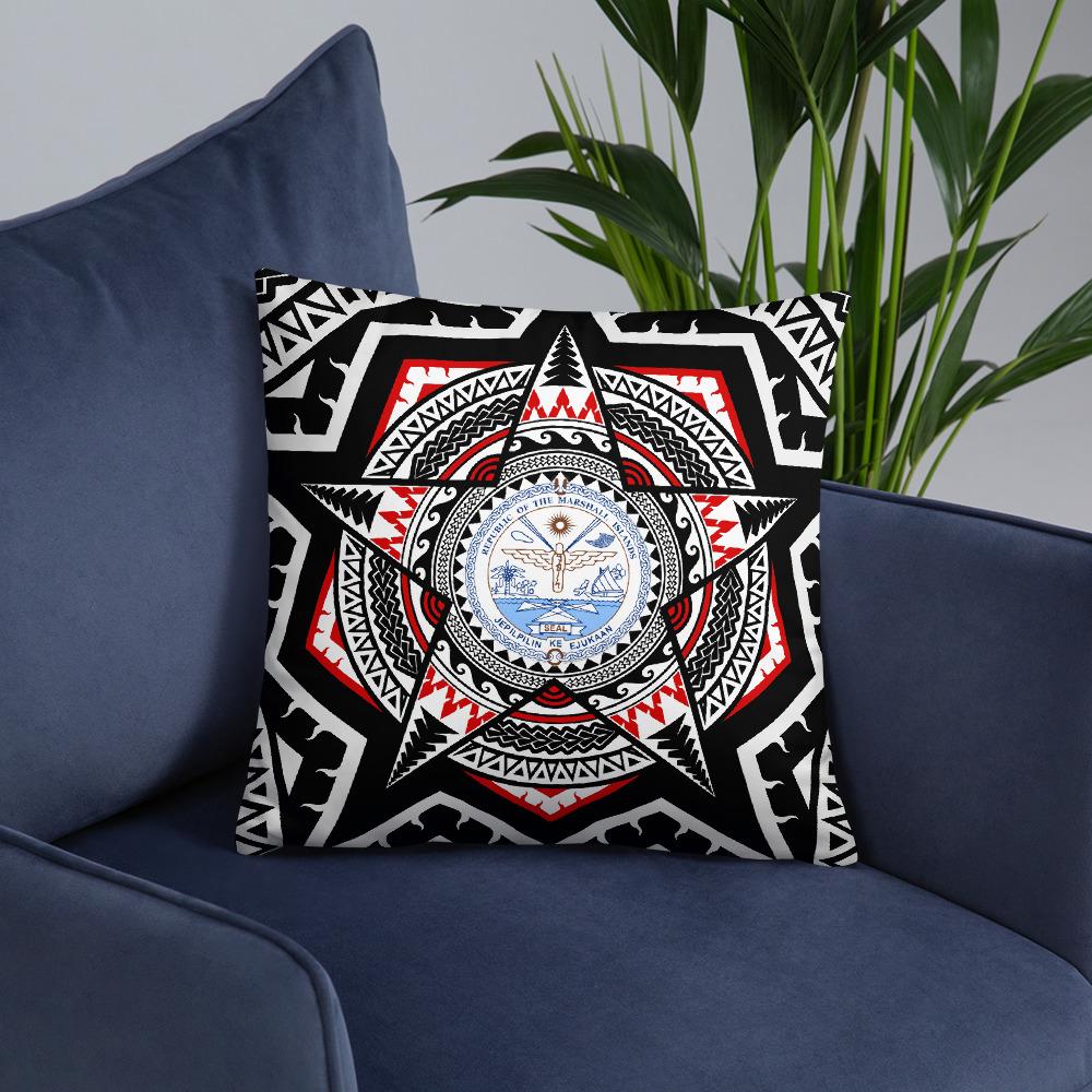 Marshall Islands Pillow - Mandala Star Patterns - Polynesian Pride