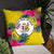 Niue Polynesian Pillow - Hibiscus Surround - Polynesian Pride