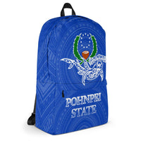 Pohnpei Backpack - Shark With Coat Of Arms - Polynesian Pride