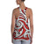 Polynesian Maori Ethnic Ornament Red Hawaii Women's Racerback Tank Top - Polynesian Pride