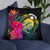 Nauru Polynesian Basic Pillow - Tropical Bouquet - Polynesian Pride