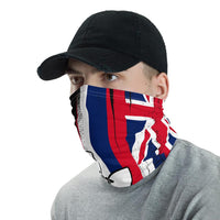 Hawaiian Bandana Kanaka Flag Neck Gaiter - Polynesian Pride