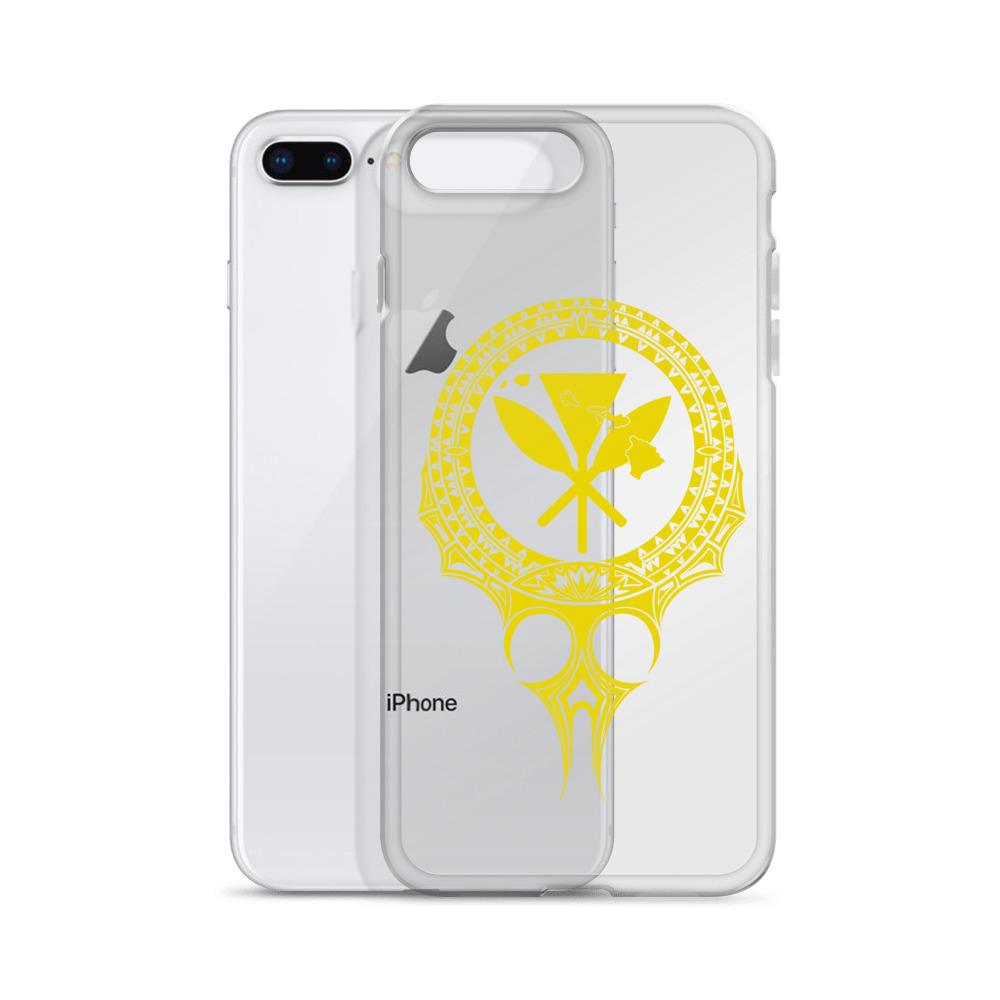 Kanaka Maoli Iphone Case The Eyes Yellow AH iPhone 7 Plus/8 Plus Phone Case Yellow - Polynesian Pride