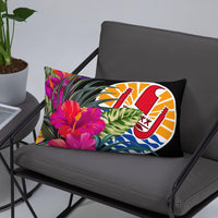 Tahiti Polynesian Basic Pillow - Tropical Bouquet - Polynesian Pride