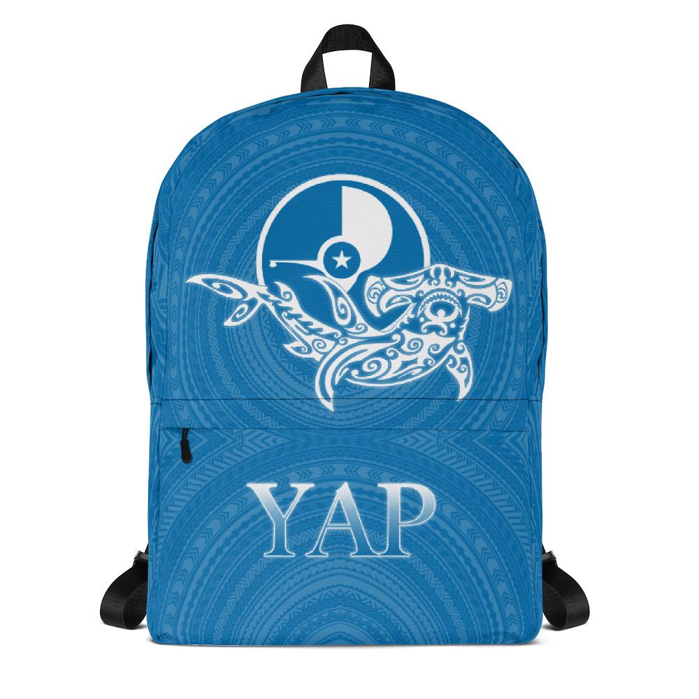 Yap Backpack - Shark With Coat Of Arms Unisex - Polynesian Pride