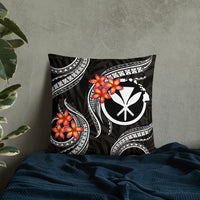 Polynesian Hawaii Pillow - White Plumeria - Polynesian Pride