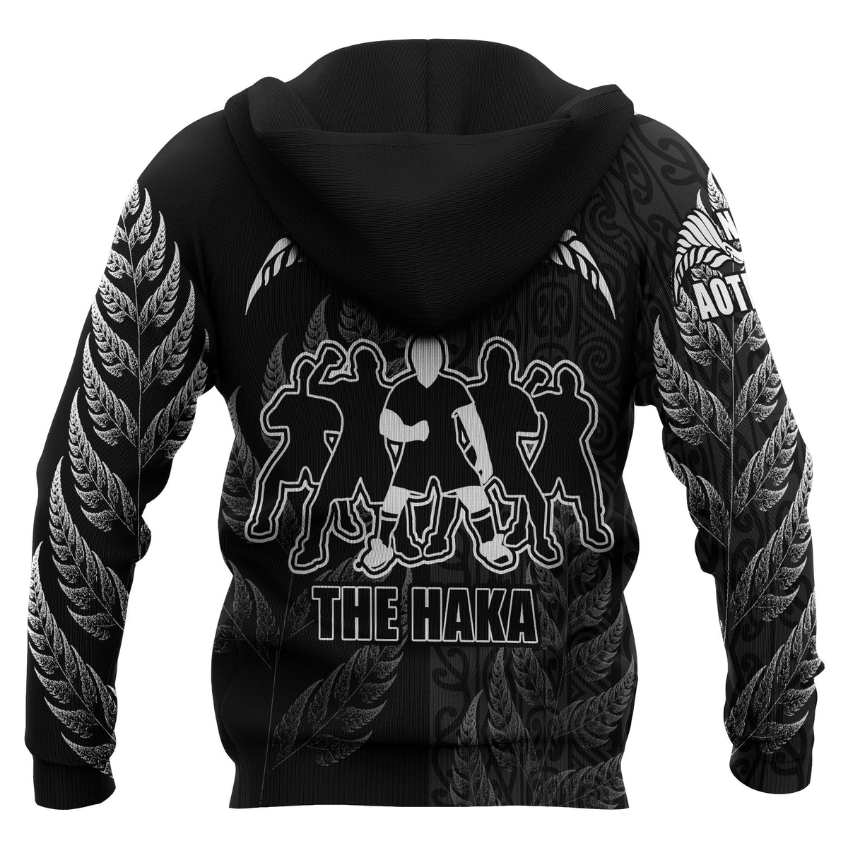New Zealand Zip up Hoodie Haka Dance - Polynesian Pride