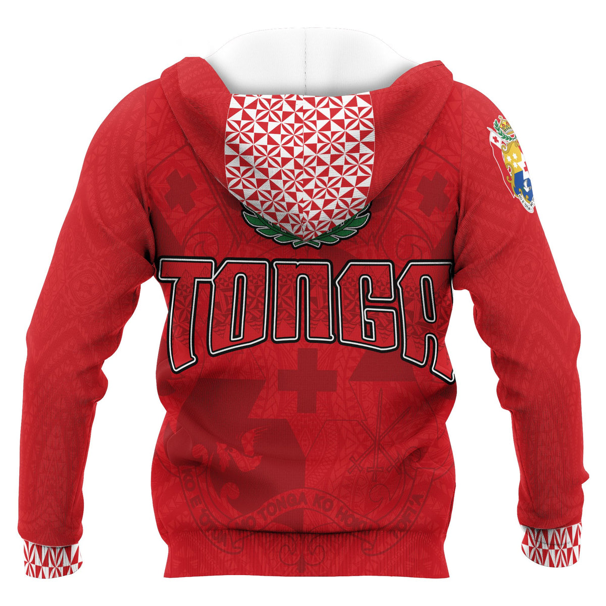 Tonga Hoodie Love Tonga - Polynesian Pride