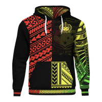 Samoa Hoodie Polynesian Portion Reggae Version Unisex Mix - Polynesian Pride