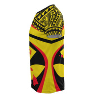 Hawaii T Shirt Kanaka Maoli Map Parallel Version - Polynesian Pride