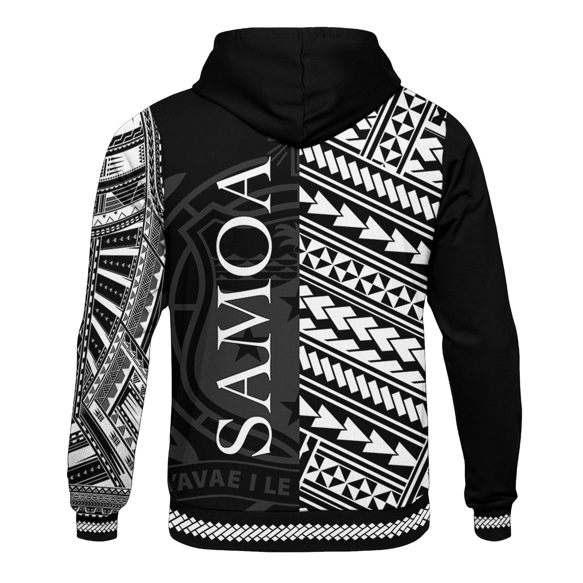 Samoa Hoodie Polynesian Portion Version - Polynesian Pride