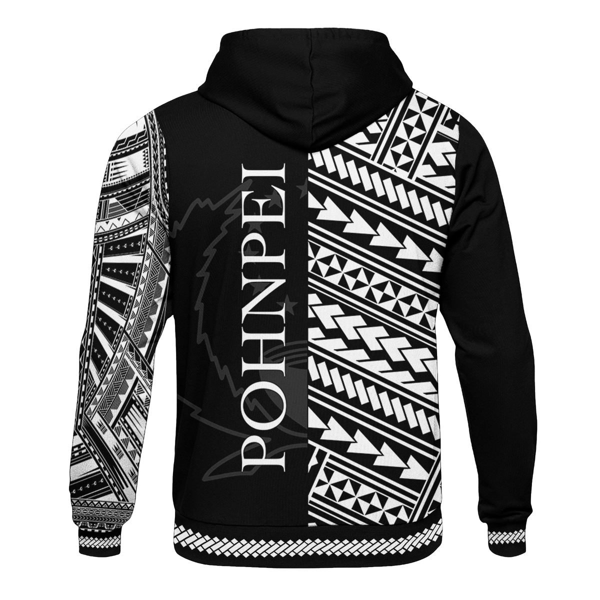 Pohnpei Hoodie Micronesian Portion Version - Polynesian Pride