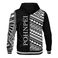 Pohnpei Hoodie Micronesian Portion Version - Polynesian Pride