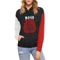 Aotearoa Maori Moko All Over Hoodie - Polynesian Pride