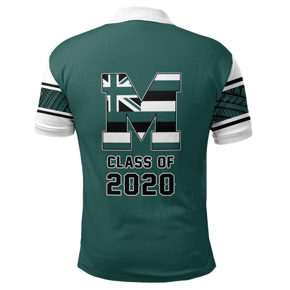 Custom Hawaii Polo Shirt Molokai High Custom Your Class Polo Shirt - Polynesian Pride