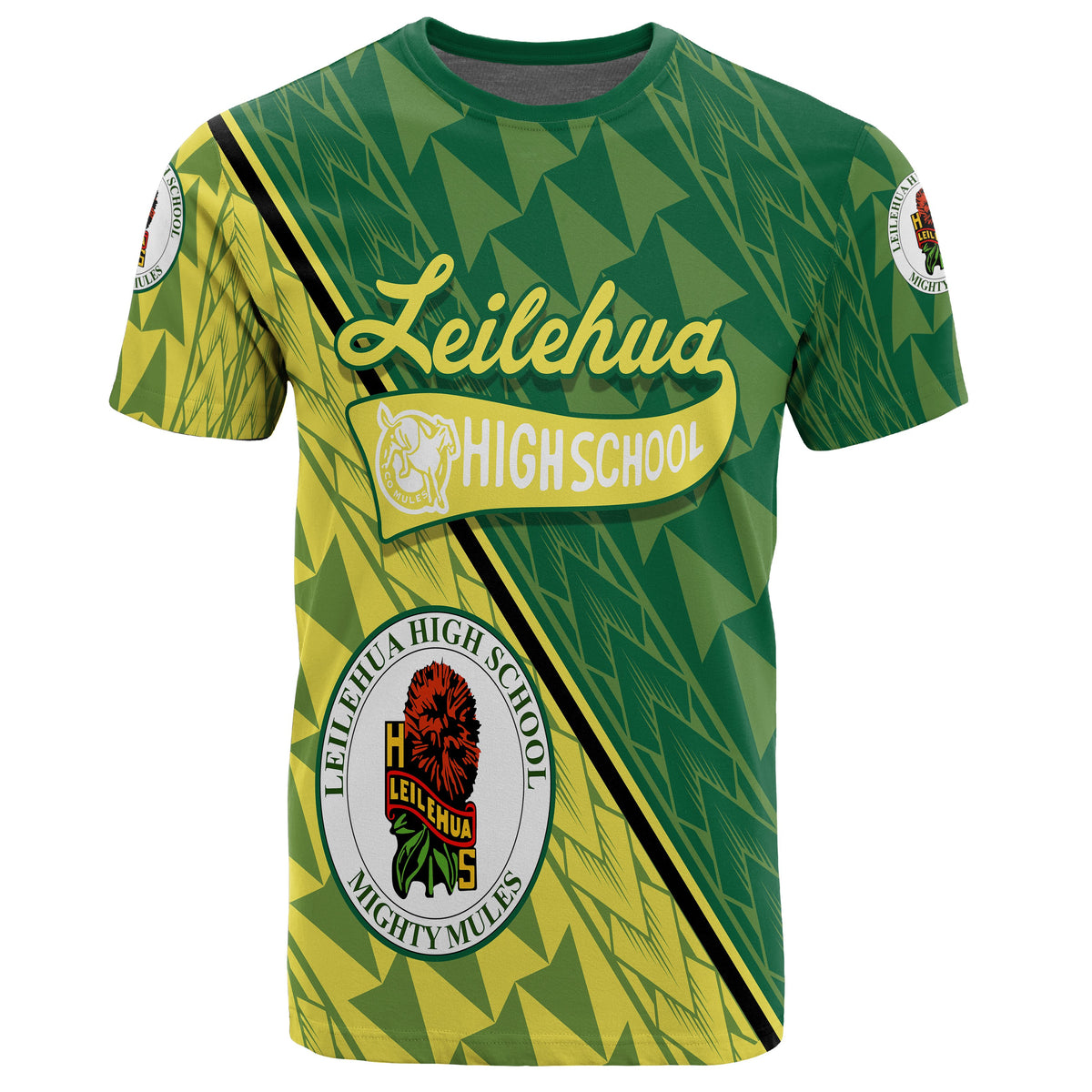 Hawaii Leilehua High T Shirt Energetic - Polynesian Pride