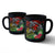 (Personalised) Hawaii Dophin Couple Love Polynesian Flower Mug - AH Mug 11oz Black - Polynesian Pride