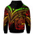 Nauru Hoodie Reggae Color Cross Style - Polynesian Pride