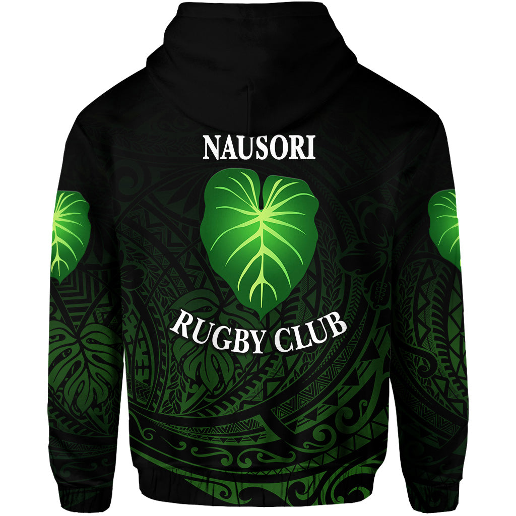 Fiji Nausori Rugby Zip Hoodie Original Style LT8 - Polynesian Pride