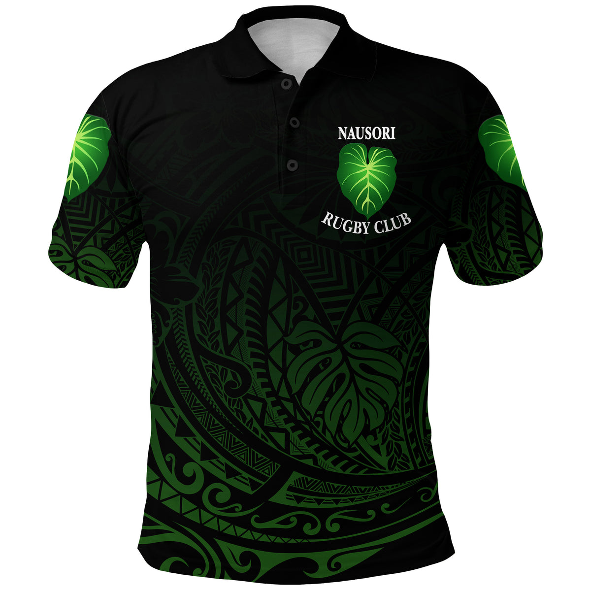 Custom Fiji Nausori Rugby Polo Shirt Original Style, Custom Text and Number LT8 - Polynesian Pride