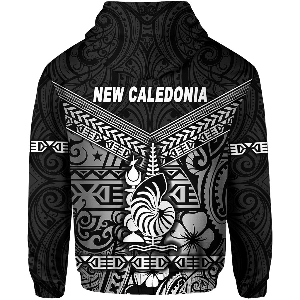 New Caledonia Hoodie Simple Style Black LT8 - Polynesian Pride
