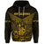 Custom New Caledonia Hoodie Simple Style Gold LT8 - Polynesian Pride