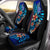 New Caledonia Custom Personalised Car Seat Covers - Vintage Tribal Mountain Universal Fit Vintage - Polynesian Pride