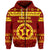 Custom Niuafoou High School Christmas Zip Hoodie Simple Style LT8 - Polynesian Pride