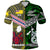 Custom New Zealand Niue Polo Shirt Maori and Polynesian Together Green, Custom Text and Number LT8 - Polynesian Pride