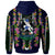 Hawaii Waimea High School Custom Hoodie Waimea High School Polynesian With Floral Pattern LT10 - Polynesian Pride