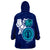 Northern Mariana Islands Saipan Warrior Wearable Blanket Hoodie LT9 - Polynesian Pride