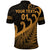 Custom New Zealand Rugby Maori Polo Shirt Silver Fern Koru Vibes Gold LT8 - Polynesian Pride