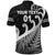 Custom New Zealand Rugby Maori Polo Shirt Silver Fern Koru Vibes Black LT8 - Polynesian Pride