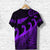 New Zealand Rugby Maori T Shirt Silver Fern Koru Vibes Purple LT8 - Polynesian Pride