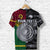 Custom Vanuatu New Zealand T Shirt Together Black, Custom Text and Number LT8 - Polynesian Pride