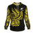 Gemini Zodiac Hoodie Aotearoa Maori Tattoo Unisex Yellow - Polynesian Pride