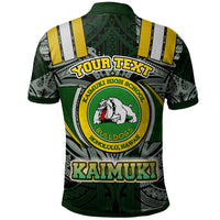 Hawaii Kaimuki High School Polo Shirt Custom Kaimuki High School Polynesian Pattern Polo Shirt LT10 - Polynesian Pride