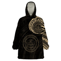 Palau Flag Polynesian Tattoo Style Wearable Blanket Hoodie LT9 Unisex One Size - Polynesian Pride