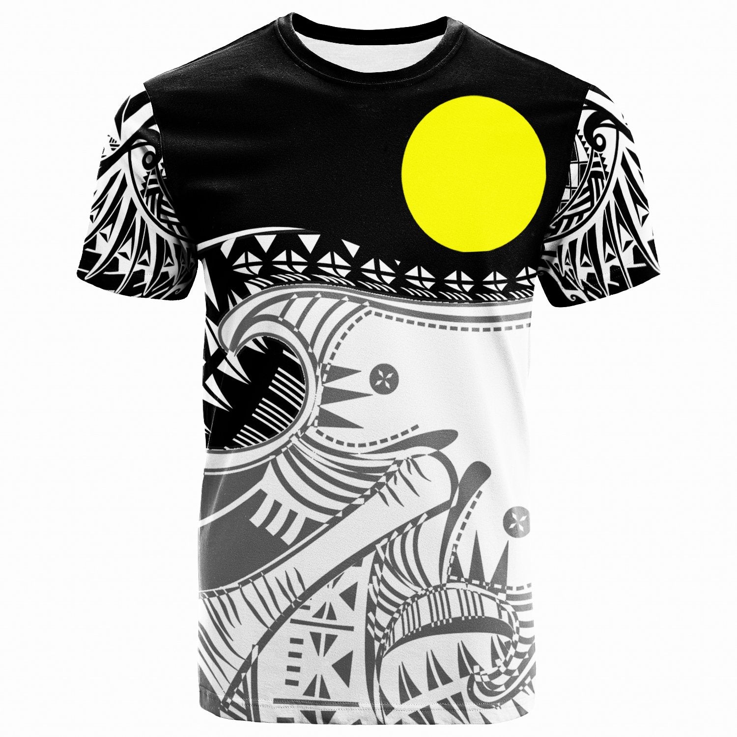 Papua New Guinea Custom T Shirt Dynamic Sport Style Unisex Black - Polynesian Pride