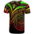 Palau T Shirt Reggae Color Cross Style - Polynesian Pride