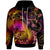 Palau Custom Hoodie Palau in wave Unisex Black - Polynesian Pride