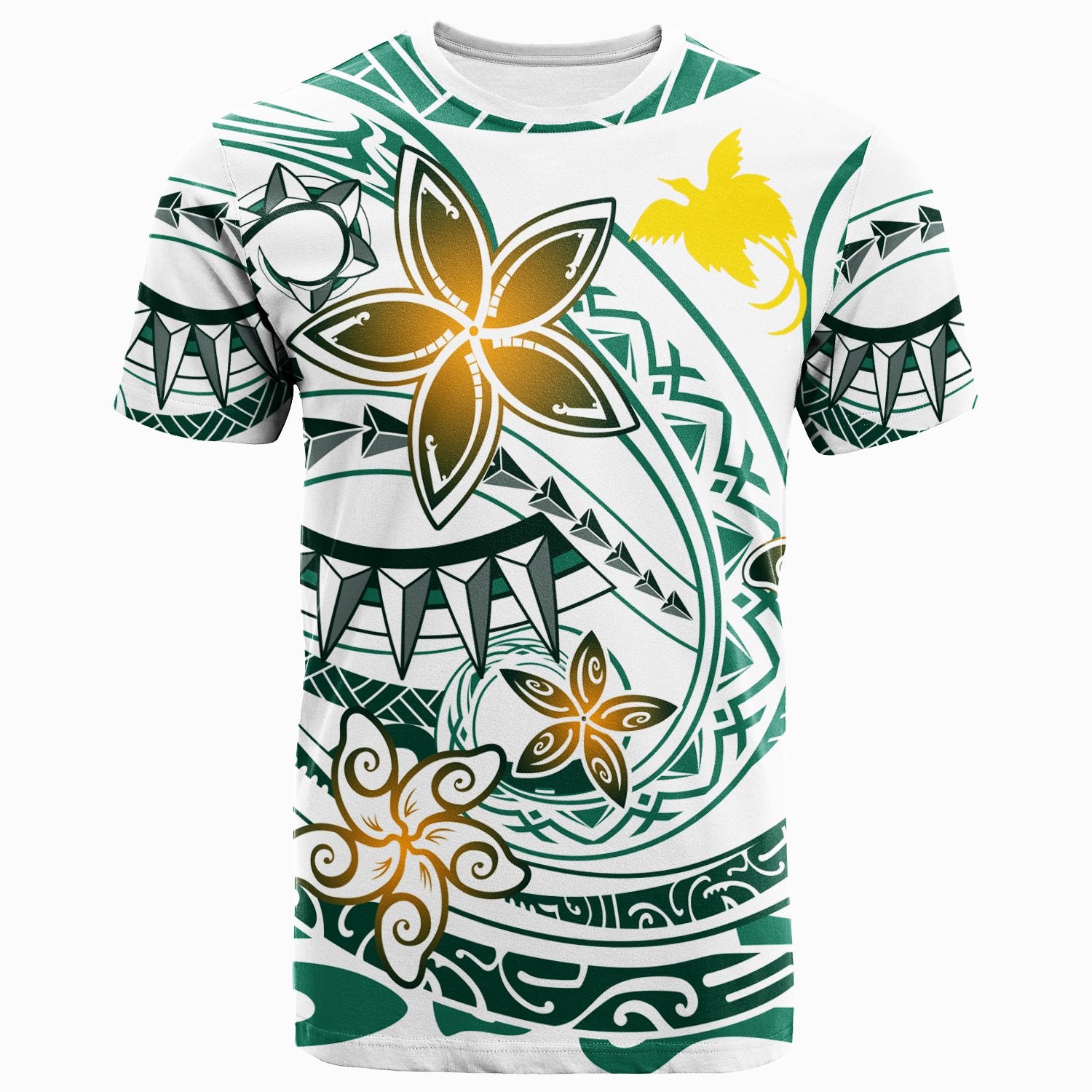 Papua New Guinea T Shirt Spring Style White Color Unisex White - Polynesian Pride