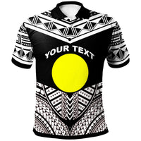 Palau Custom Polo Shirt Tribal Pattern Cool Style White Color Unisex White - Polynesian Pride