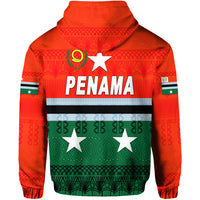 Penama Province Hoodie Vanuatu Pattern Traditional Style LT8 - Polynesian Pride