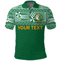 Custom Liahona Tonga Polo Shirt Tongan Pattern LT12 Unisex Green - Polynesian Pride
